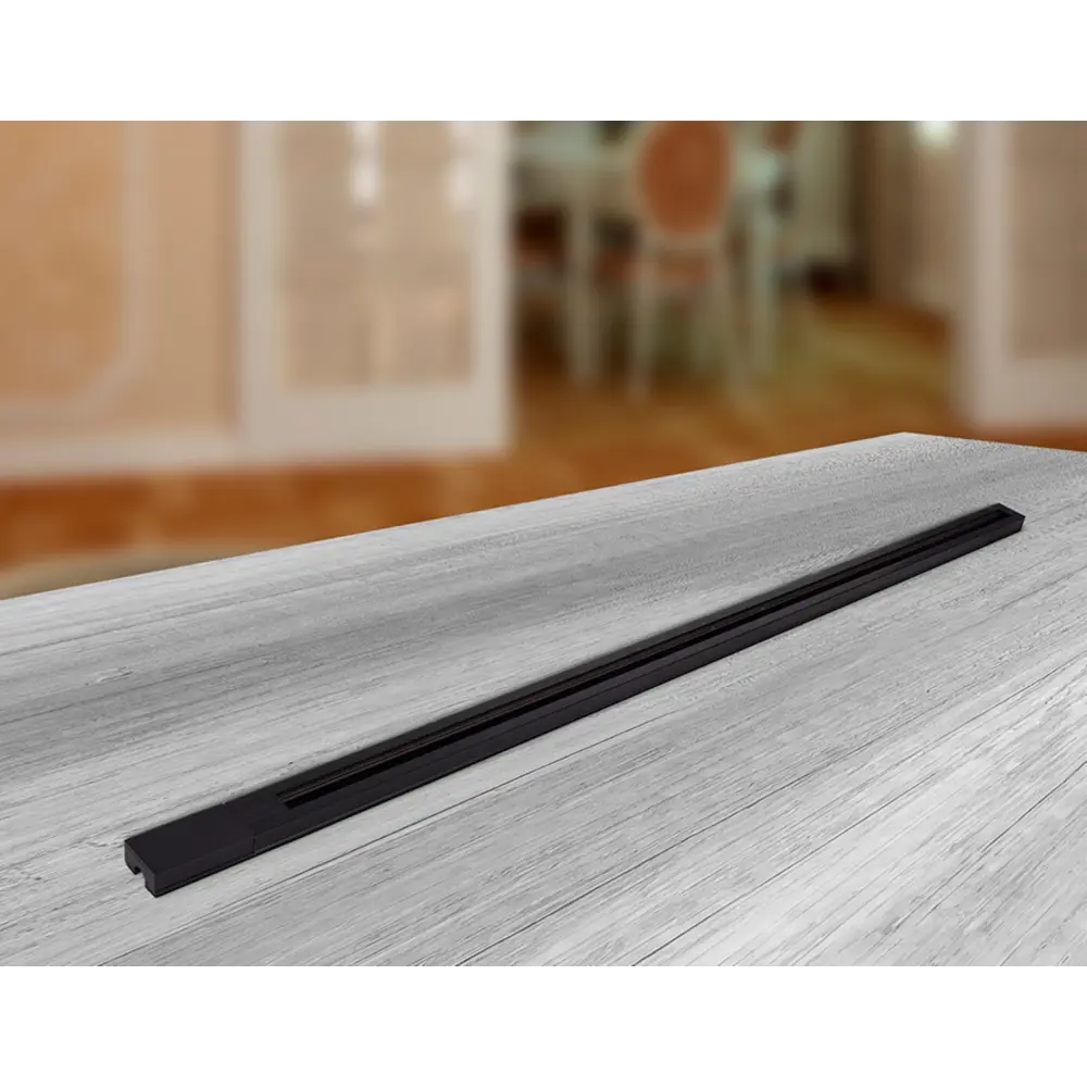 Фото 4 Трековый шинопровод однофазный Ambrella light GL7002 1 м цвет черный Фото 4 Трековый шинопровод однофазный Ambrella light GL7002 1 м цвет черный
