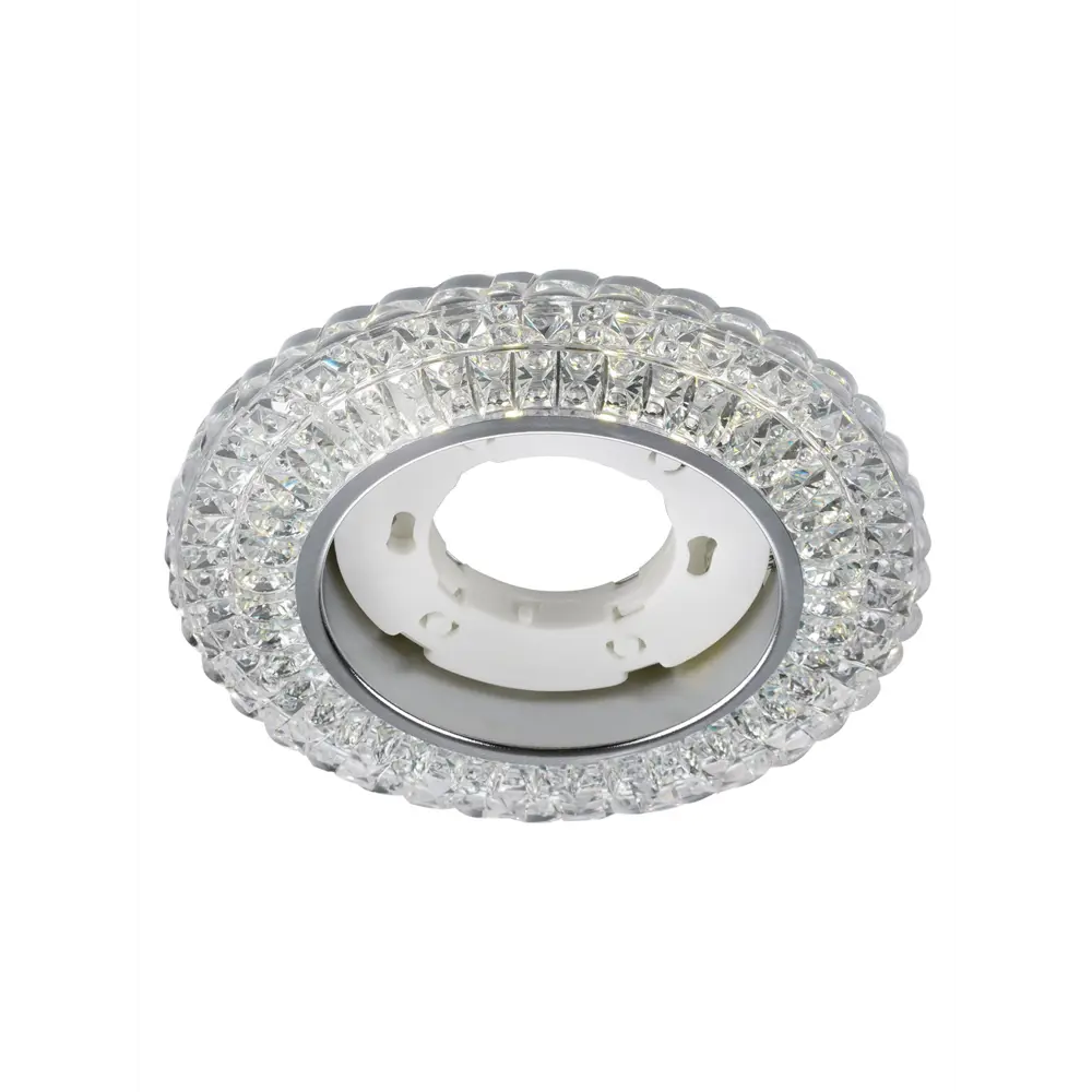 Фото 3 Светильник точечный встраиваемый Tdm electric Sq0359-0151 с LED-подсветкой 25 м² цвет серебро Фото 3 Светильник точечный встраиваемый Tdm electric Sq0359-0151 с LED-подсветкой 25 м² цвет серебро