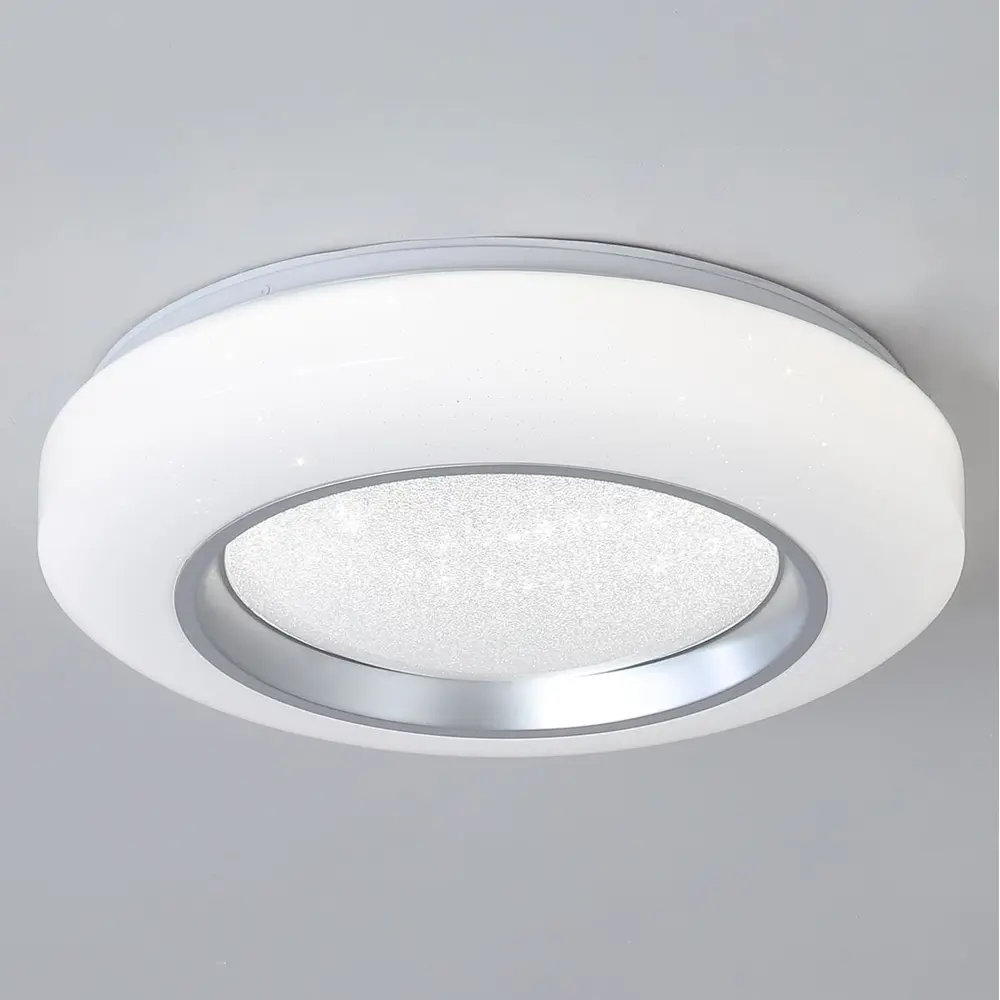 Фото 4 Светильник настенно-потолочный светодиодный Reluce 02098-9.2-60wx2a 22 м² регулируемый белый свет цвет белый Фото 4 Светильник настенно-потолочный светодиодный Reluce 02098-9.2-60wx2a 22 м² регулируемый белый свет цвет белый