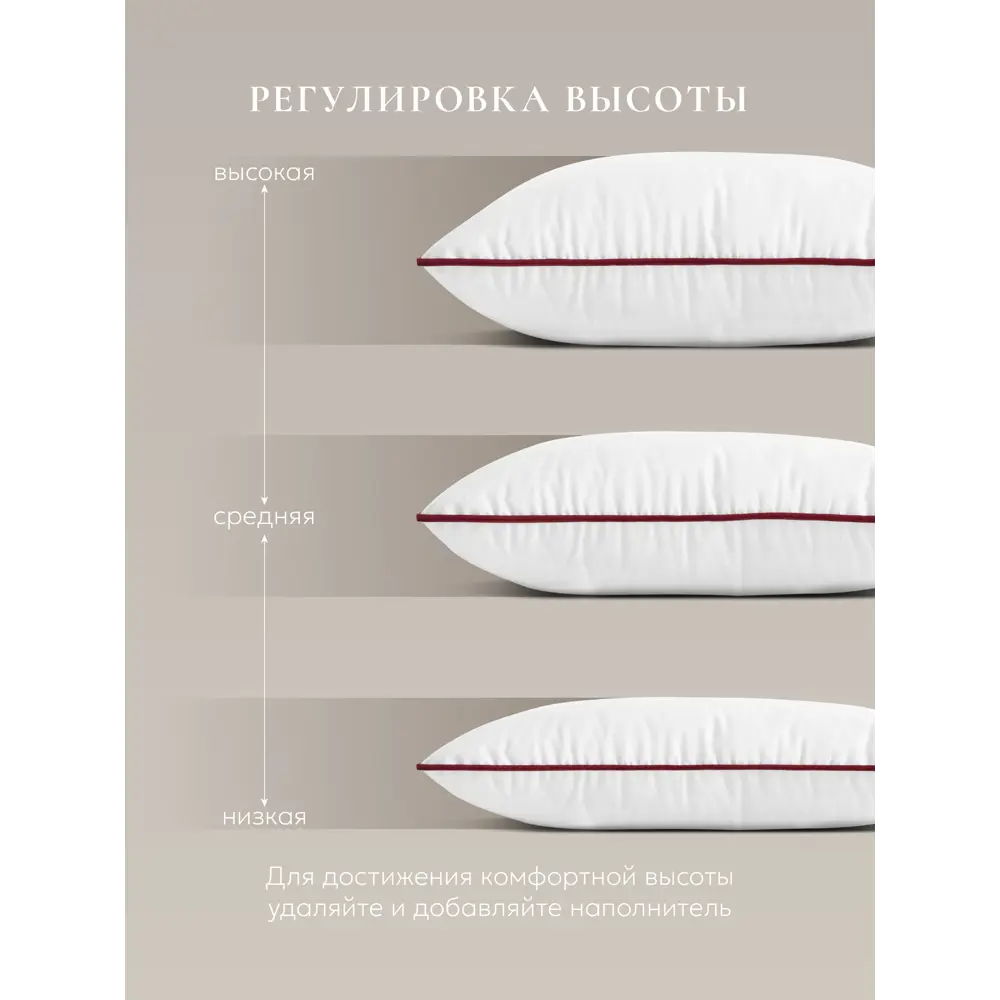 Фото 3 Подушка анатомическая ESPERA Comfort 70x70 см Фото 3 Подушка анатомическая ESPERA Comfort 70x70 см