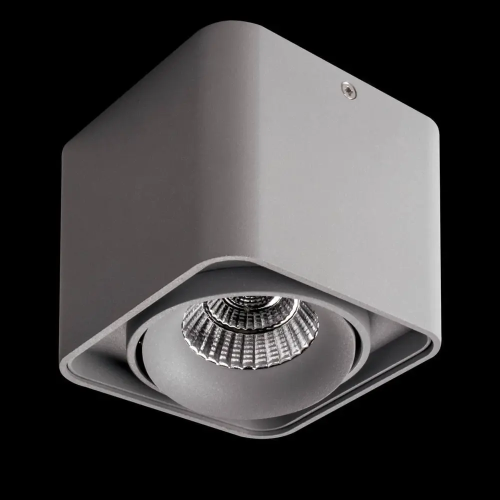 Фото 3 Точечный светильник встраиваемый светодиодный LIGHTSTAR 52319 Monocco 2 м² цвет серый Фото 3 Точечный светильник встраиваемый светодиодный LIGHTSTAR 52319 Monocco 2 м² цвет серый
