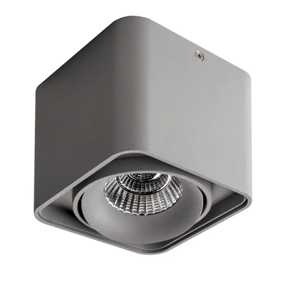 Фото Точечный светильник встраиваемый светодиодный LIGHTSTAR 52319 Monocco 2 м² цвет серый Фото Точечный светильник встраиваемый светодиодный LIGHTSTAR 52319 Monocco 2 м² цвет серый