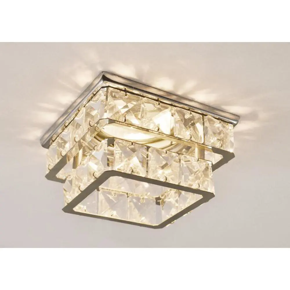 Фото Светильник точечный встраиваемый ARTE LAMP A8374PL-1CC BRILLIANTS 1 м² цвет хром Фото Светильник точечный встраиваемый ARTE LAMP A8374PL-1CC BRILLIANTS 1 м² цвет хром