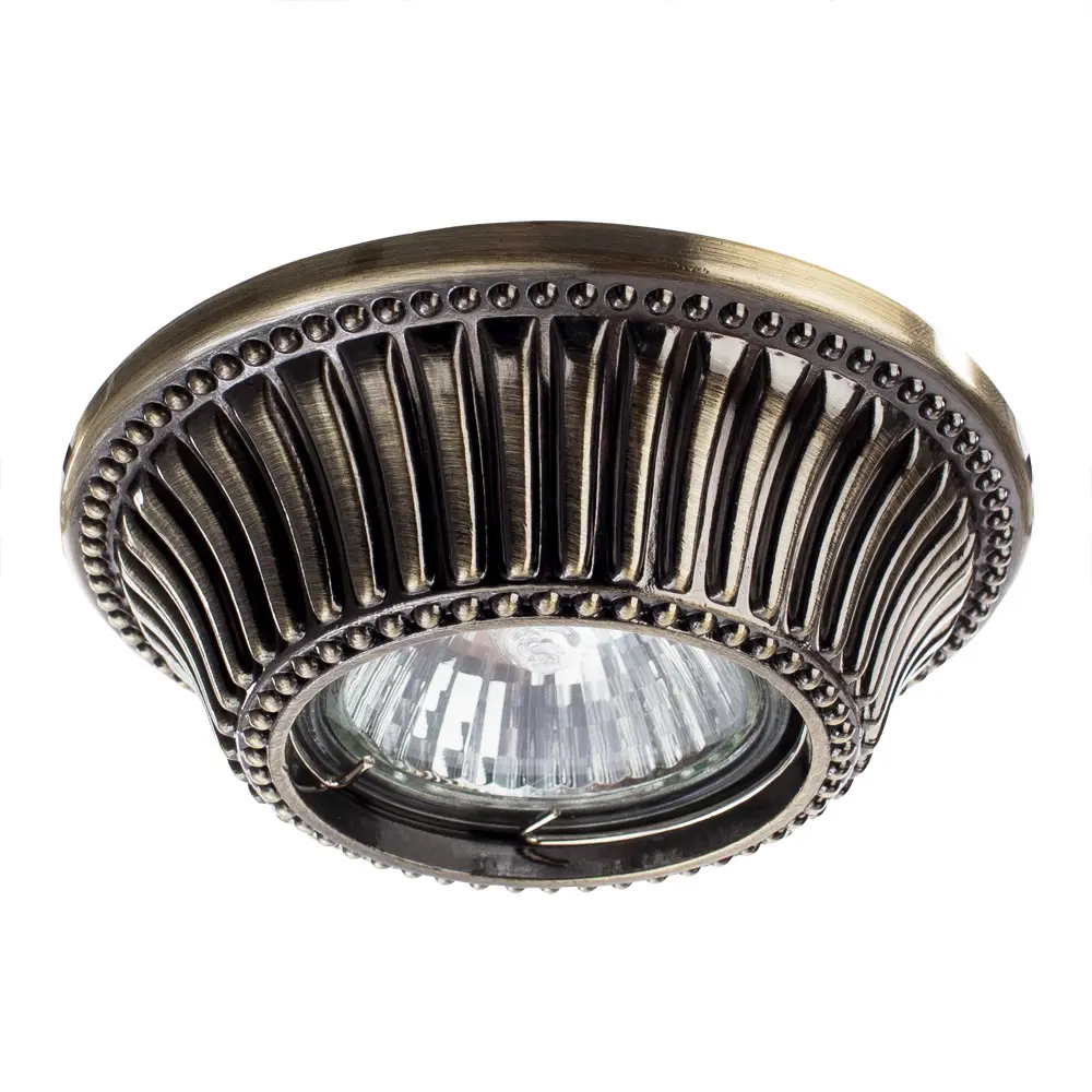 Фото Светильник точечный встраиваемый ARTE LAMP A5298PL-1AB ARENA 1 м² цвет бронза Фото Светильник точечный встраиваемый ARTE LAMP A5298PL-1AB ARENA 1 м² цвет бронза