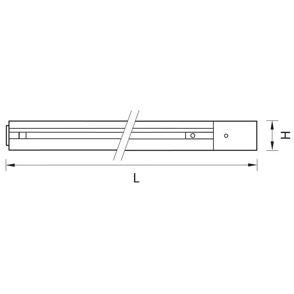 Фото 2 Трековый шинопровод LIGHTSTAR 501025 Barra Фото 2 Трековый шинопровод LIGHTSTAR 501025 Barra