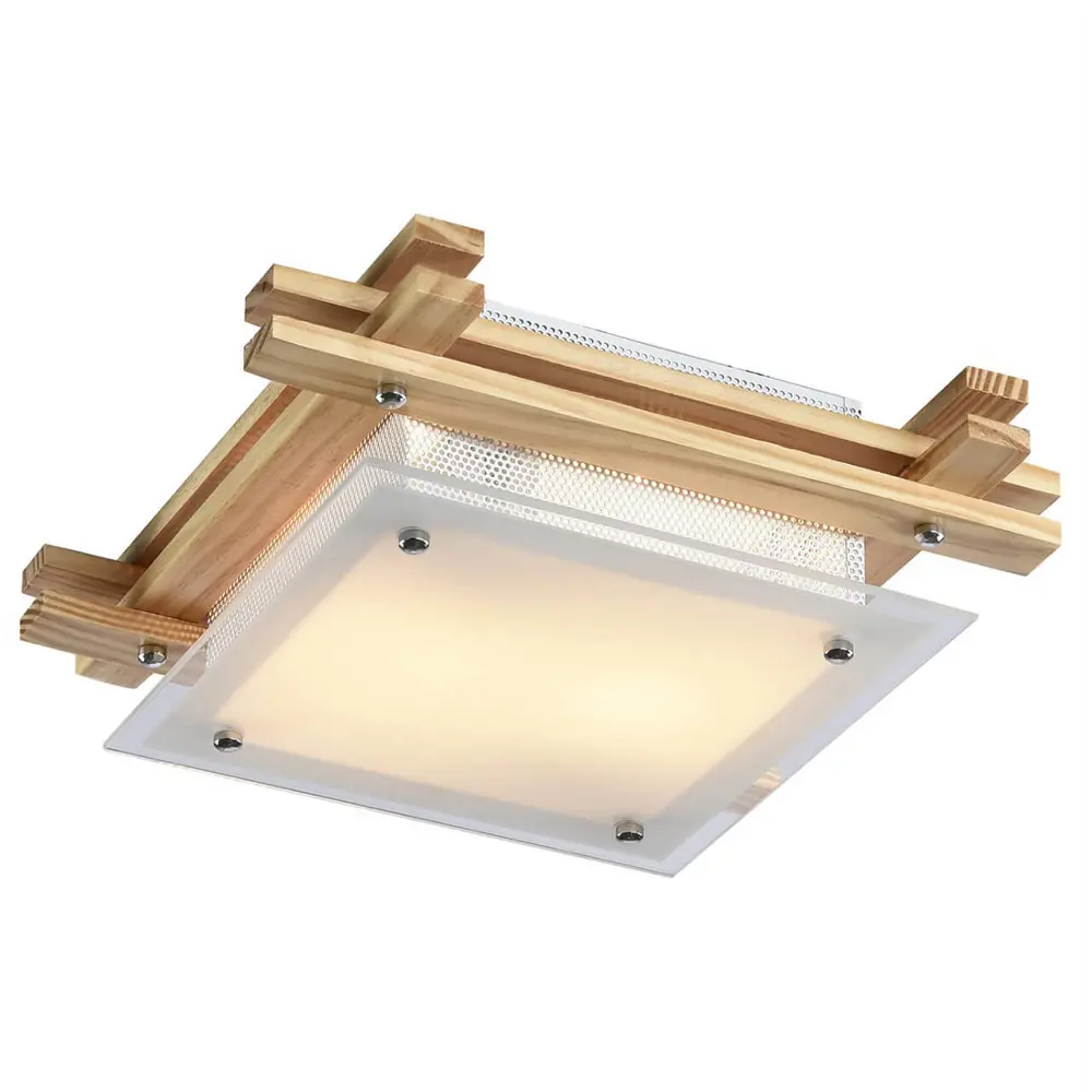 Фото 4 Светильник настенно-потолочный ARTE LAMP A6460PL-3BR 3 лампы 9 м² цвет бежевый Фото 4 Светильник настенно-потолочный ARTE LAMP A6460PL-3BR 3 лампы 9 м² цвет бежевый
