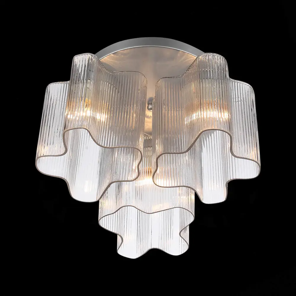 Фото 2 Светильник настенно-потолочный ST LUCE SL117.102.03 3 лампы 9 м² цвет серебряный