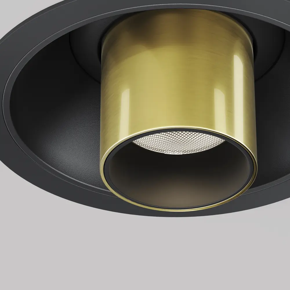 Фото Светильник точечный встраиваемый светодиодный Maytoni C140rs-l200-7w4k-bbs 3 м² под отверстие 7.5 см цвет черный Фото Светильник точечный встраиваемый светодиодный Maytoni C140rs-l200-7w4k-bbs 3 м² под отверстие 7.5 см цвет черный