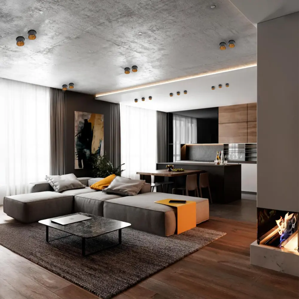 Фото 5 Светильник точечный встраиваемый Loft it 10343/a black gold Limit 2.5 м² под отверстие 6 см цвет черный Фото 5 Светильник точечный встраиваемый Loft it 10343/a black gold Limit 2.5 м² под отверстие 6 см цвет черный