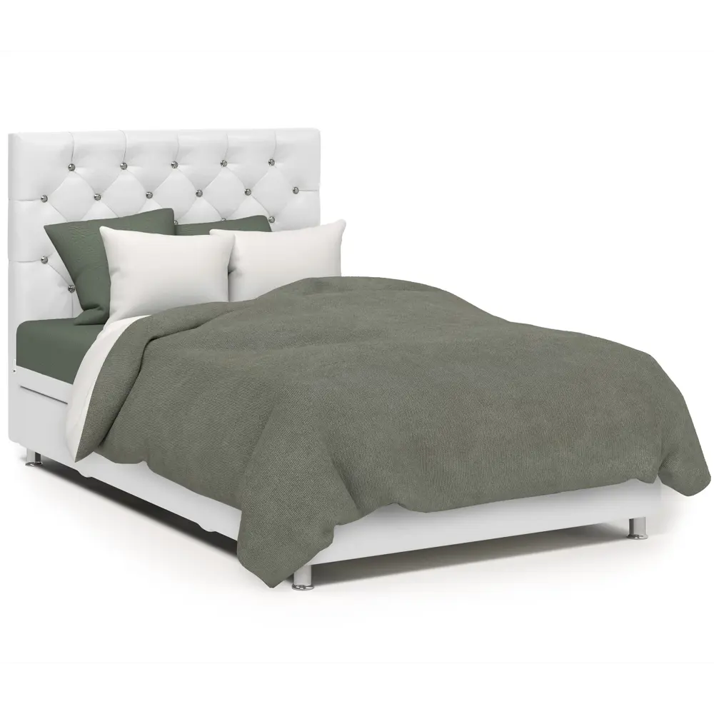 Фото 4 Кровать Шармэль люкс 160x110x208см Массив дерева цвет серый/серебристый Фото 4 Кровать Шармэль люкс 160x110x208см Массив дерева цвет серый/серебристый