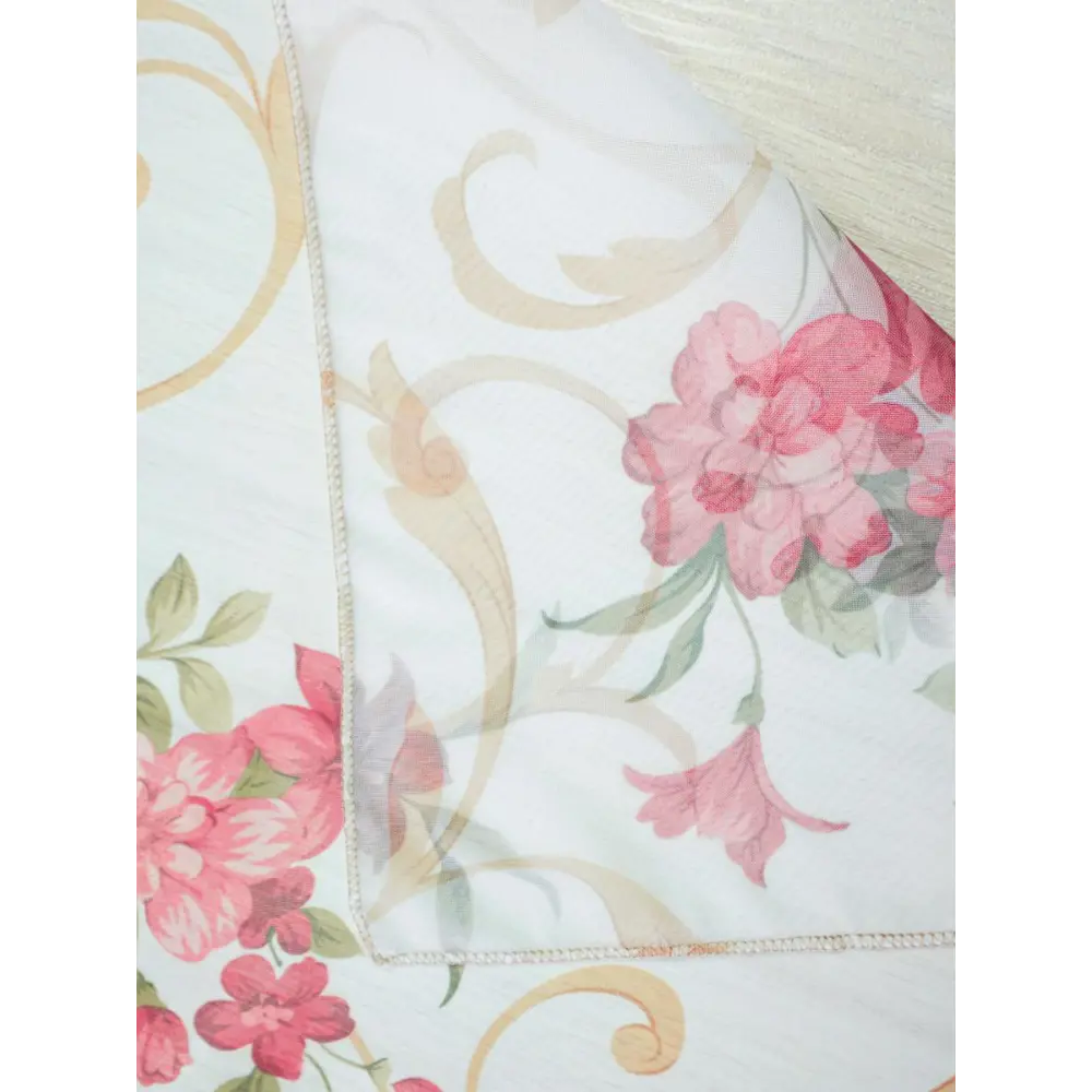 Фото 3 Штора на шторной ленте Witerra Лилии 200x260 см цвет красный Фото 3 Штора на шторной ленте Witerra Лилии 200x260 см цвет красный