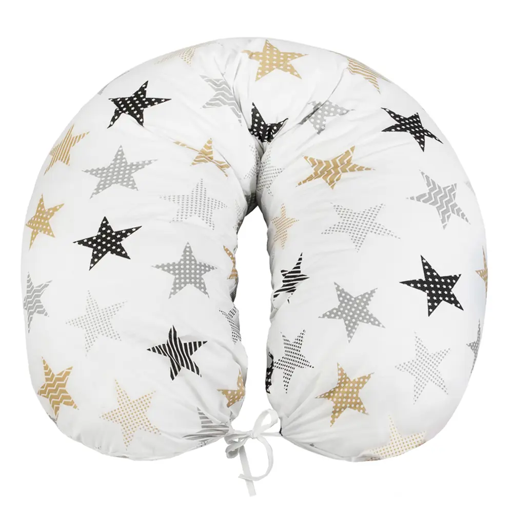 Фото Подушка AmaroBaby для беременных Звезды 170x25 см, холлофайбер Фото Подушка AmaroBaby для беременных Звезды 170x25 см, холлофайбер
