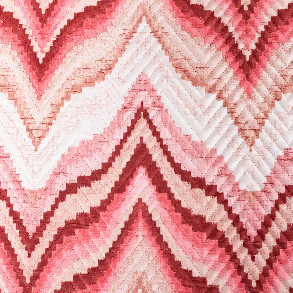 Фото 2 Покрывало Этель "Памир" евро 200x210 см цвет розовый 100% п/э блэкаут 280 г/м2