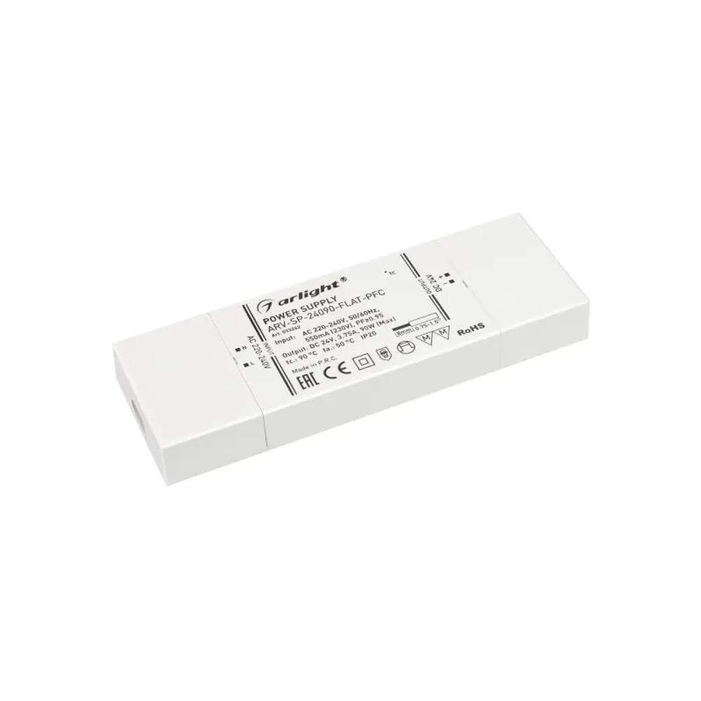 Фото 2 Блок питания Arlight 033262 24 В 90 Вт IP20 Фото 2 Блок питания Arlight 033262 24 В 90 Вт IP20