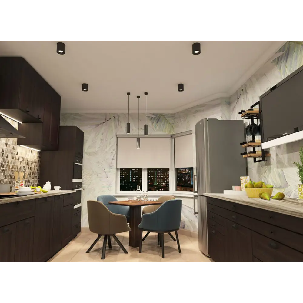 Фото 2 Светильник точечный накладной Denkirs DK3090-BK DK3020BВ 3.4 м² цвет черный Фото 2 Светильник точечный накладной Denkirs DK3090-BK DK3020BВ 3.4 м² цвет черный