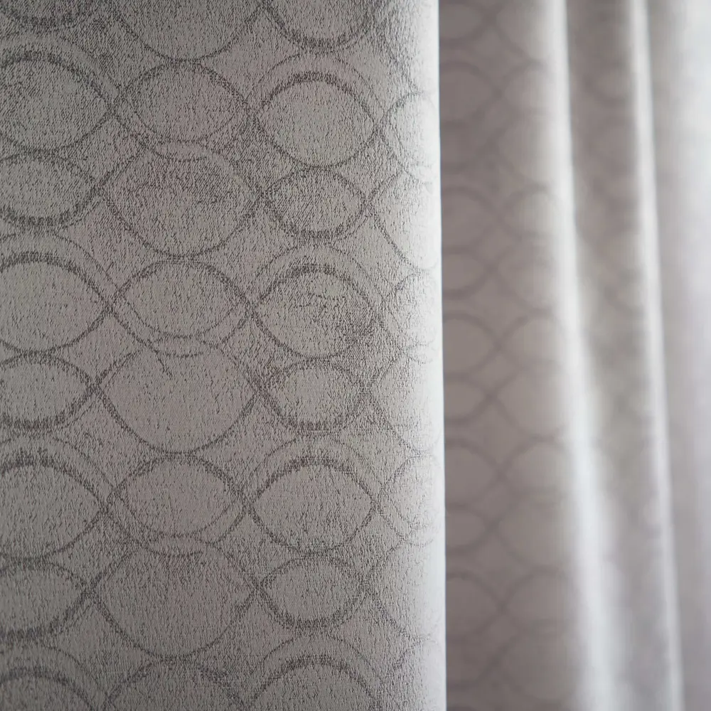 Фото 4 Штора на шторной ленте Witerra 106298 135x260 см цвет серый