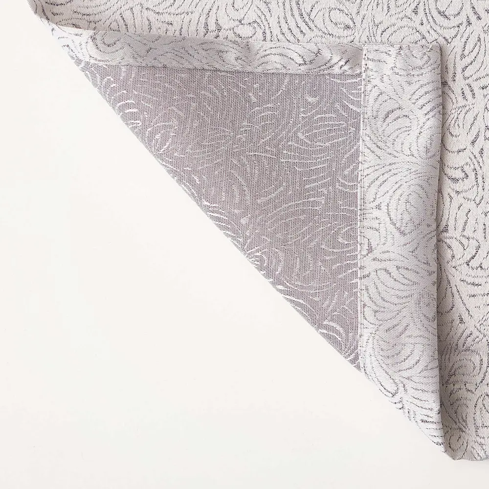 Фото 7 Штора на шторной ленте Witerra Грация 135x260 см цвет серый Фото 7 Штора на шторной ленте Witerra Грация 135x260 см цвет серый