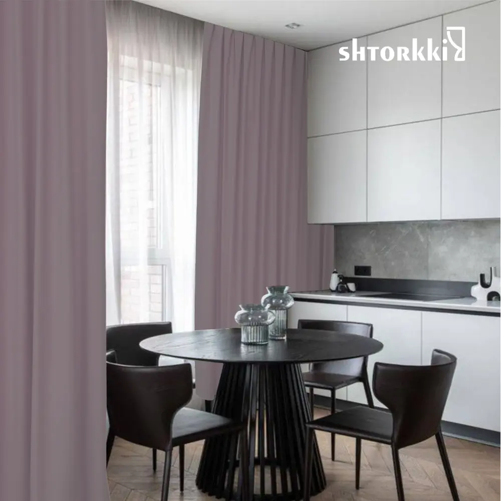 Фото 5 Комплект штор Shtorkki бархат Violet 200x300 см 2 шт