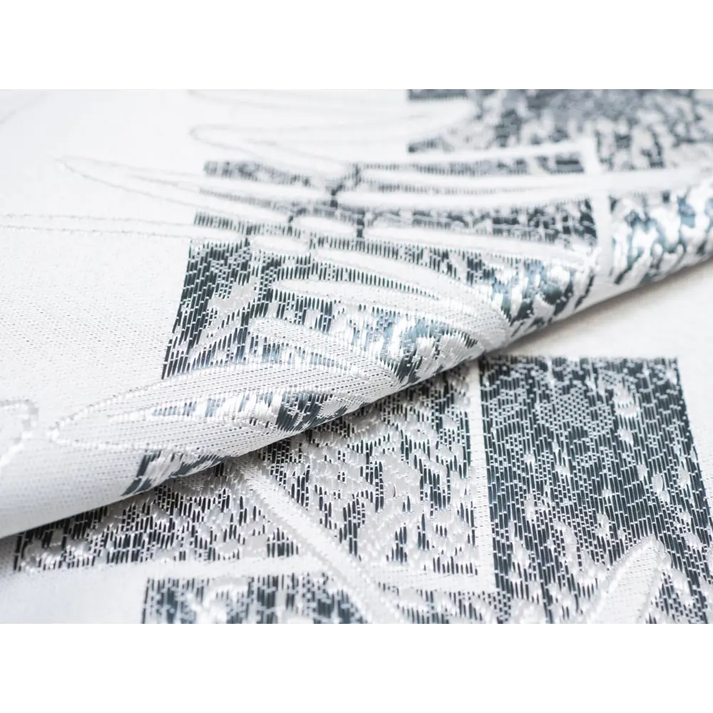 Фото 14 Штора на шторной ленте Геометрия 200x250 см цвет серый Фото 14 Штора на шторной ленте Геометрия 200x250 см цвет серый