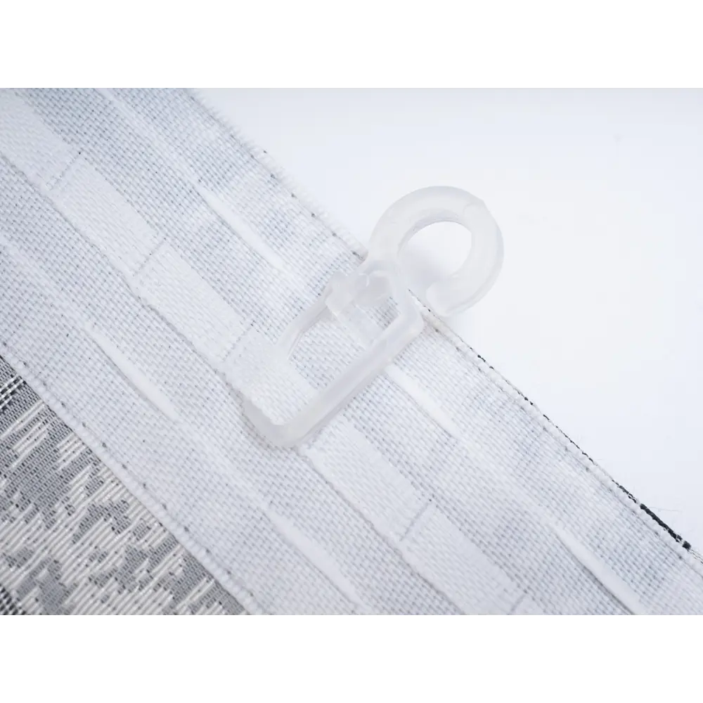 Фото 4 Штора на шторной ленте Геометрия 200x250 см цвет серый Фото 4 Штора на шторной ленте Геометрия 200x250 см цвет серый