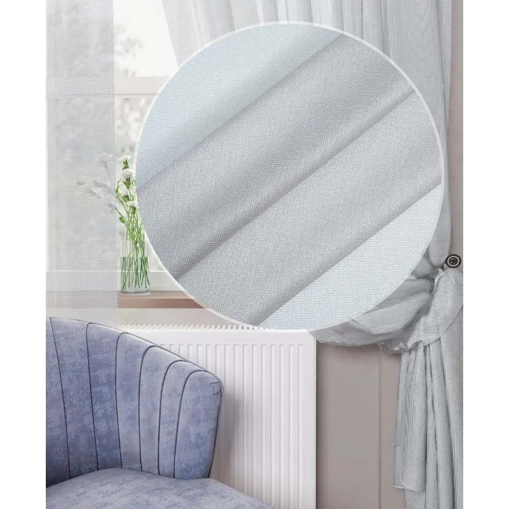 Фото 5 Тюль Марта YML511 на шторной ленте 250x300 см, цвет светло-серый Фото 5 Тюль Марта YML511 на шторной ленте 250x300 см, цвет светло-серый