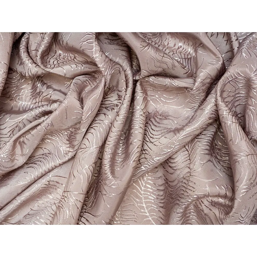 Фото 11 Штора на шторной ленте Веточки 150x250 см цвет кофейный Фото 11 Штора на шторной ленте Веточки 150x250 см цвет кофейный