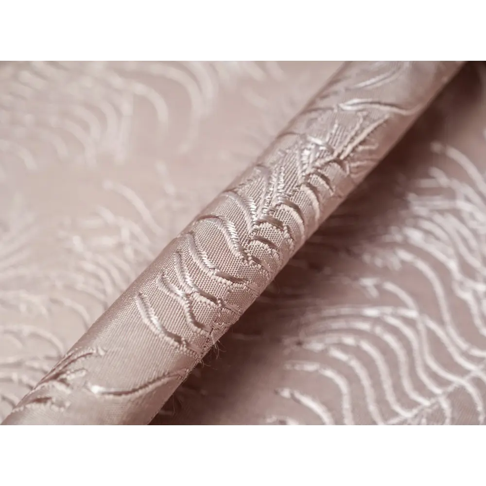 Фото 8 Штора на шторной ленте Веточки 150x250 см цвет кофейный Фото 8 Штора на шторной ленте Веточки 150x250 см цвет кофейный