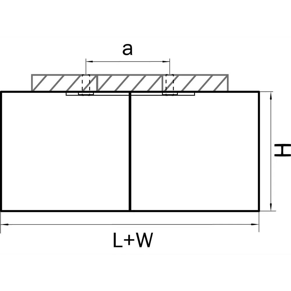 Фото 2 Точечный светильник встраиваемый LIGHTSTAR 212529 MONOCCO 7 м² цвет серый