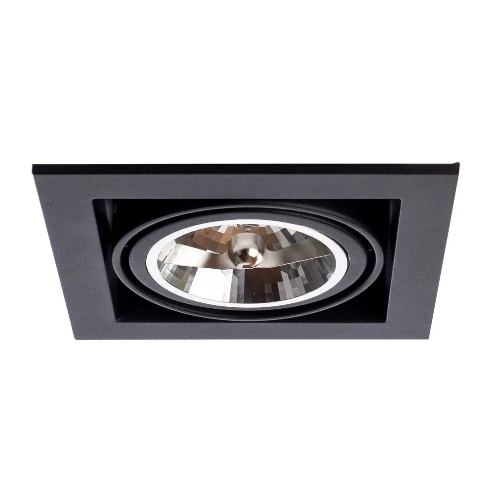 Фото Светильник точечный встраиваемый ARTE LAMP A5935PL-1BK CARDANI GRANDE 1 м² цвет черный Фото Светильник точечный встраиваемый ARTE LAMP A5935PL-1BK CARDANI GRANDE 1 м² цвет черный