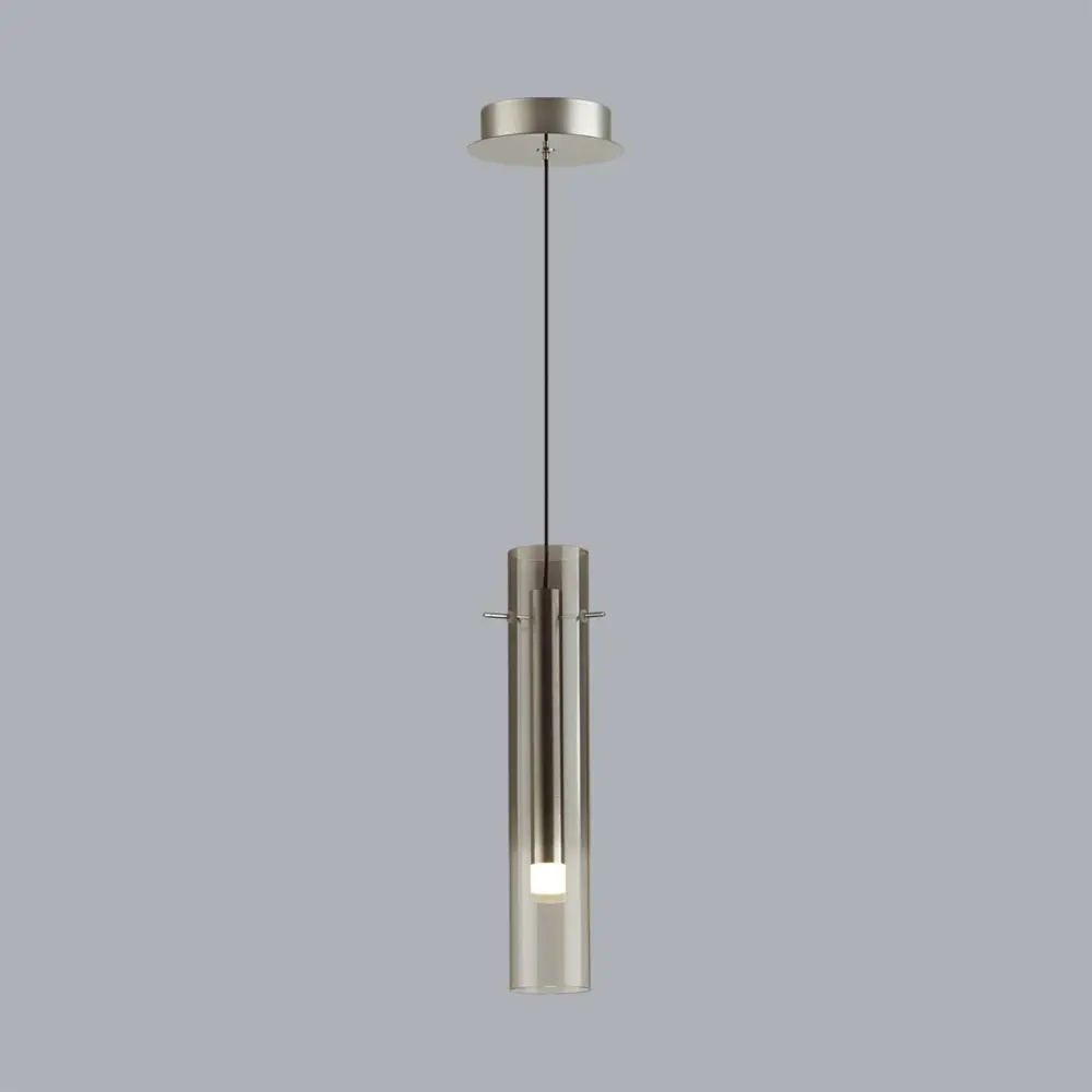 Фото 2 Светильник подвесной светодиодный Odeon Light 5062/5la 2 м² нейтральный белый свет цвет серебряный Фото 2 Светильник подвесной светодиодный Odeon Light 5062/5la 2 м² нейтральный белый свет цвет серебряный