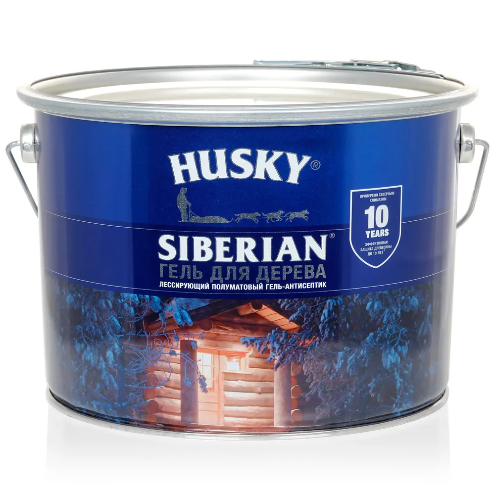 Фото 2 Антисептик HUSKY 25302 полуматовый орегон 9 л