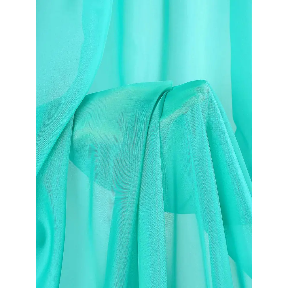 Фото 10 Тюль на ленте Helga Рудрин вуаль 200x230 см цвет зеленый HH125186 Фото 10 Тюль на ленте Helga Рудрин вуаль 200x230 см цвет зеленый HH125186