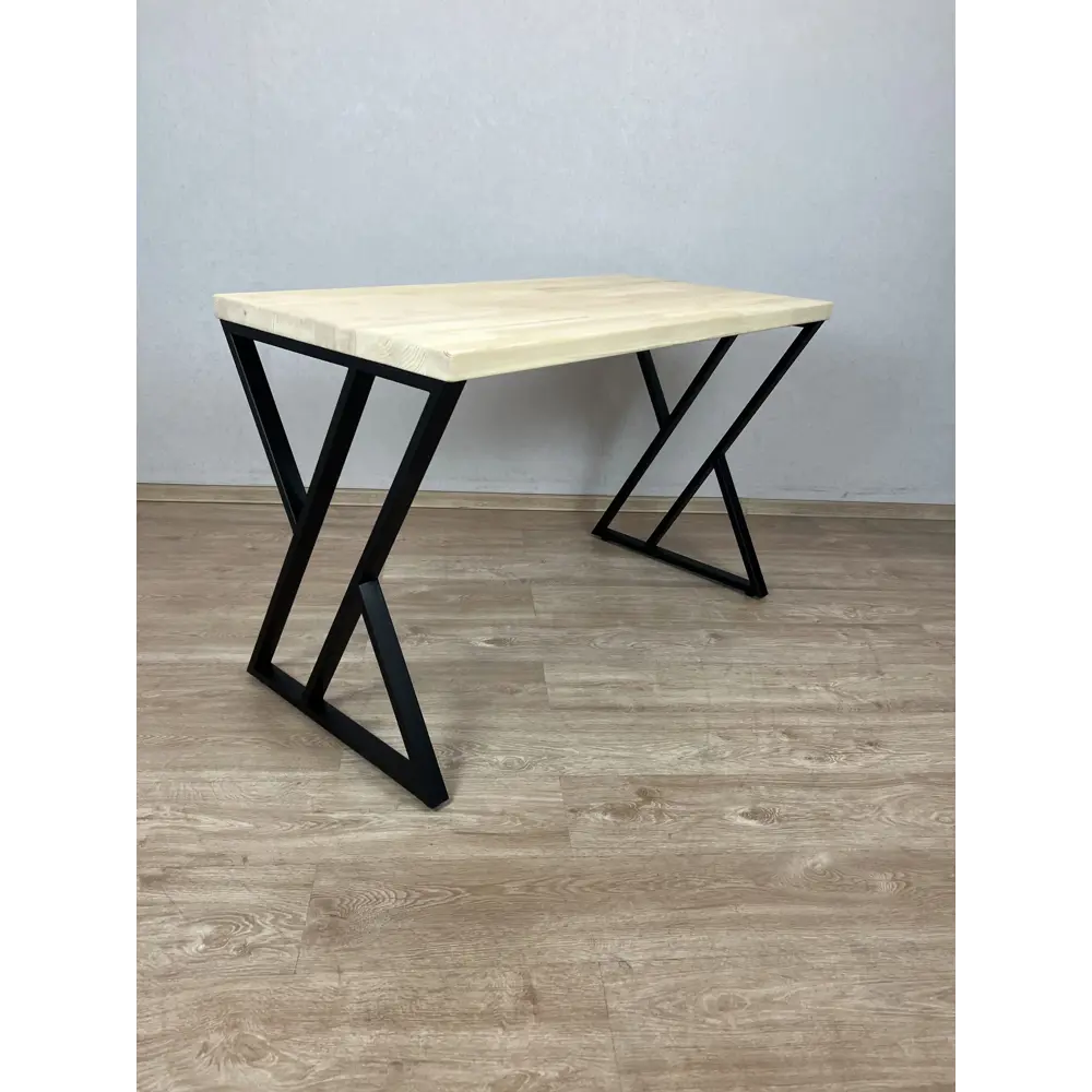 Фото 3 Кухонный стол прямоугольный Solarius loft с лакированной столешницей 90x80 см массив сосны цвет бежевый Фото 3 Кухонный стол прямоугольный Solarius loft с лакированной столешницей 90x80 см массив сосны цвет бежевый
