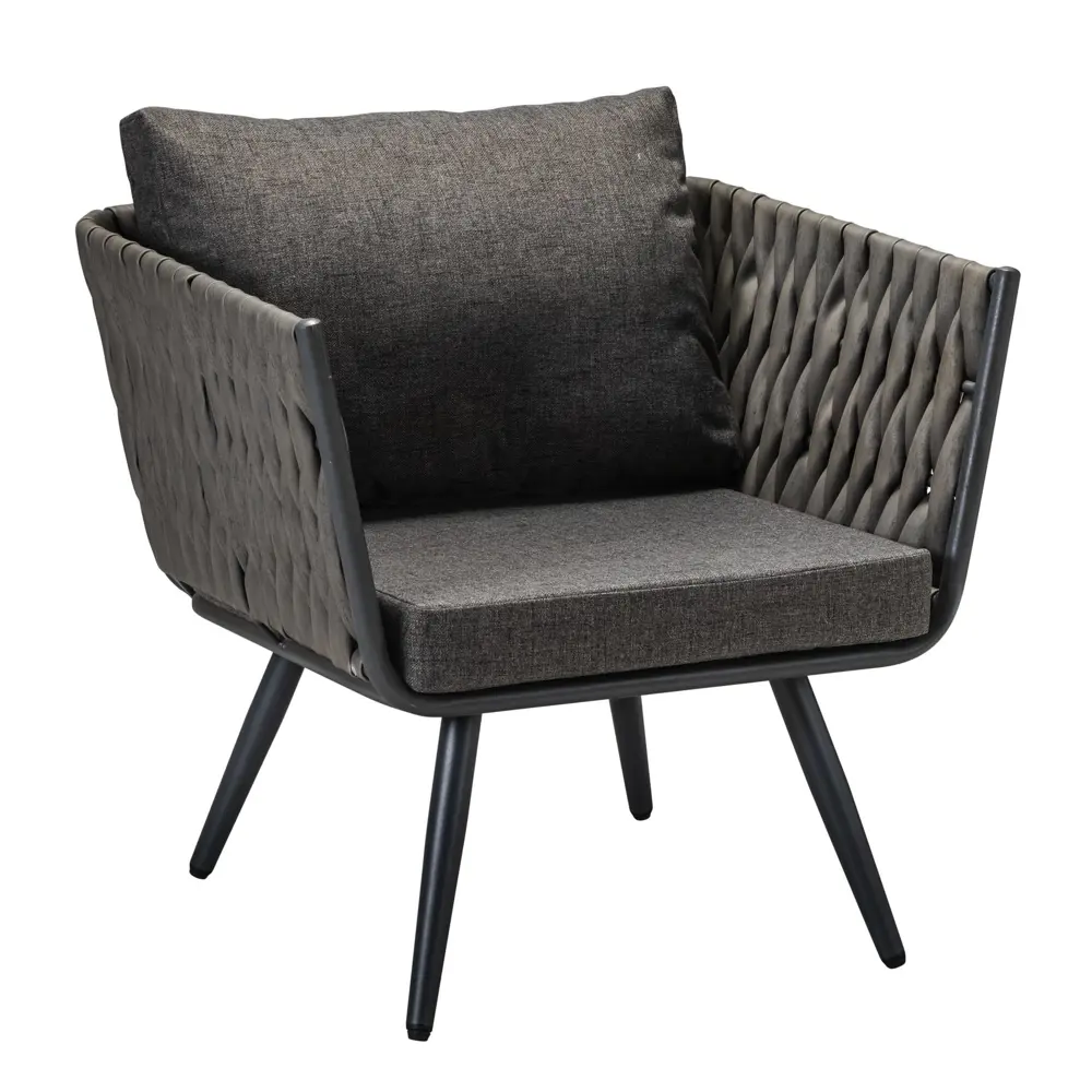 Фото Кухонный стул R-home Tosca 70x74x76 см ротанг цвет черный Фото Кухонный стул R-home Tosca 70x74x76 см ротанг цвет черный