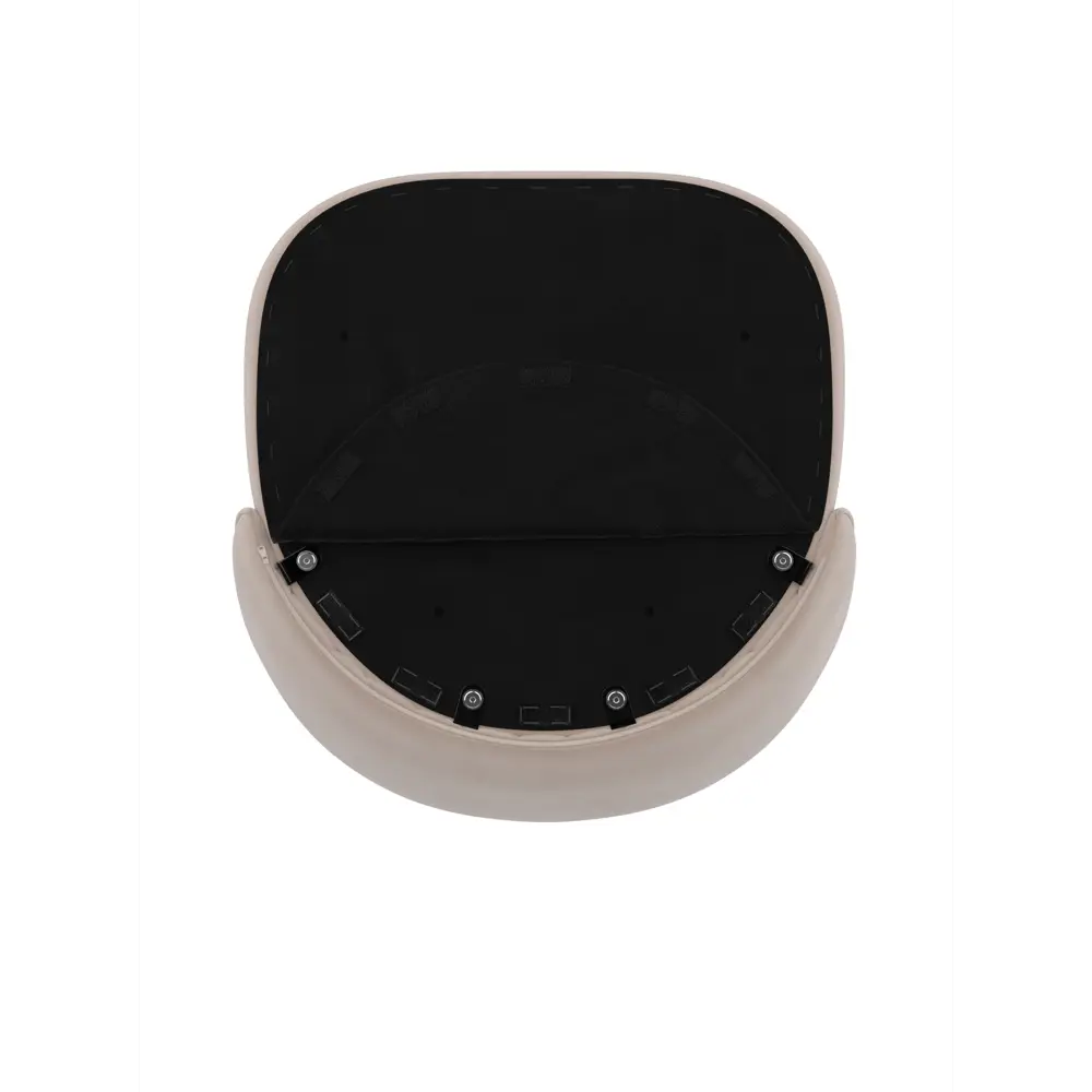 Фото 8 Стул Milavio Венский AMO-2Б 46x78x55 см велюр цвет бежевый/белый