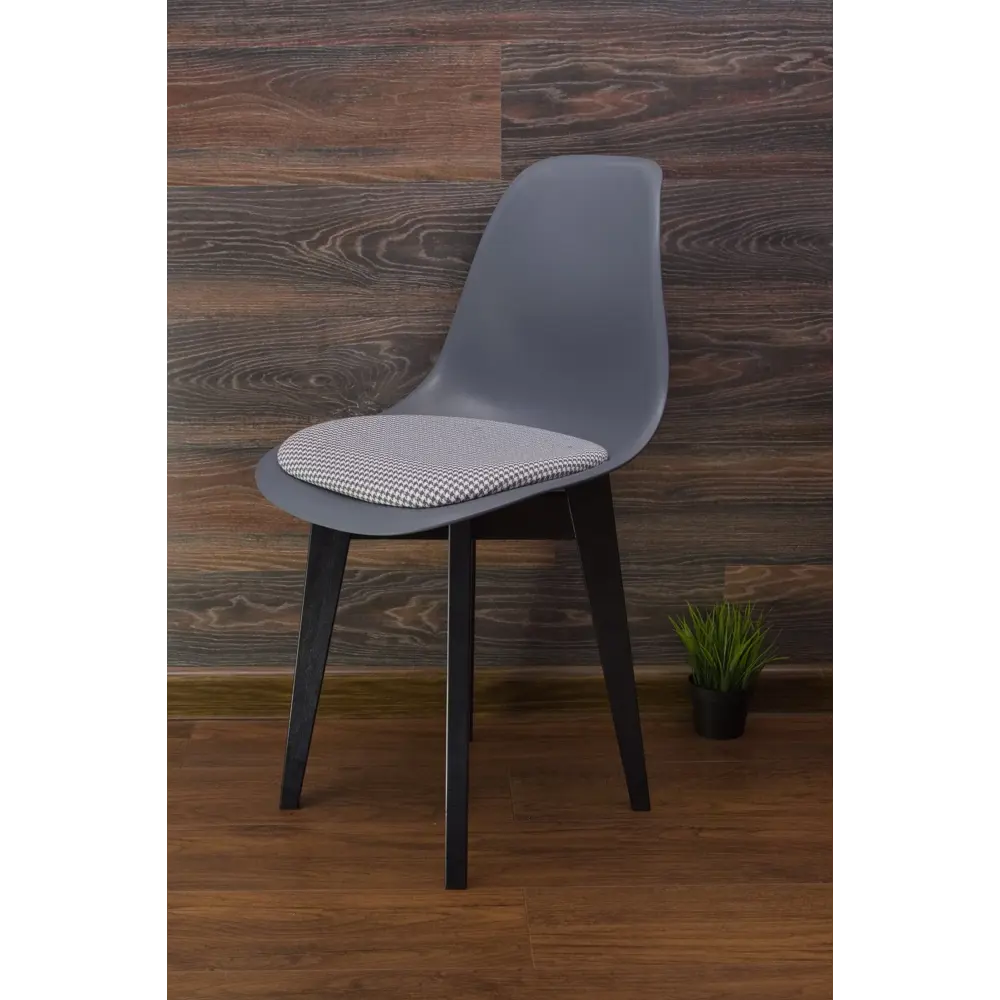 Фото 3 Комплект стульев 3 шт Zip-mebel Сашш 45x83x46 см рогожка цвет серый/светло-серый/черный Фото 3 Комплект стульев 3 шт Zip-mebel Сашш 45x83x46 см рогожка цвет серый/светло-серый/черный