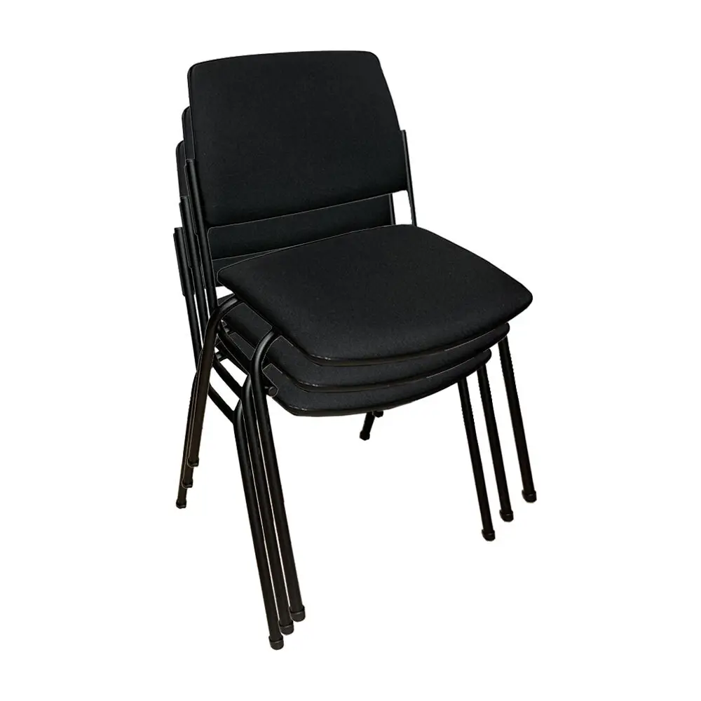 Фото Комплект стульев 3 шт Nowy styl Isit black 45x81x55 см ткань цвет черный Фото Комплект стульев 3 шт Nowy styl Isit black 45x81x55 см ткань цвет черный
