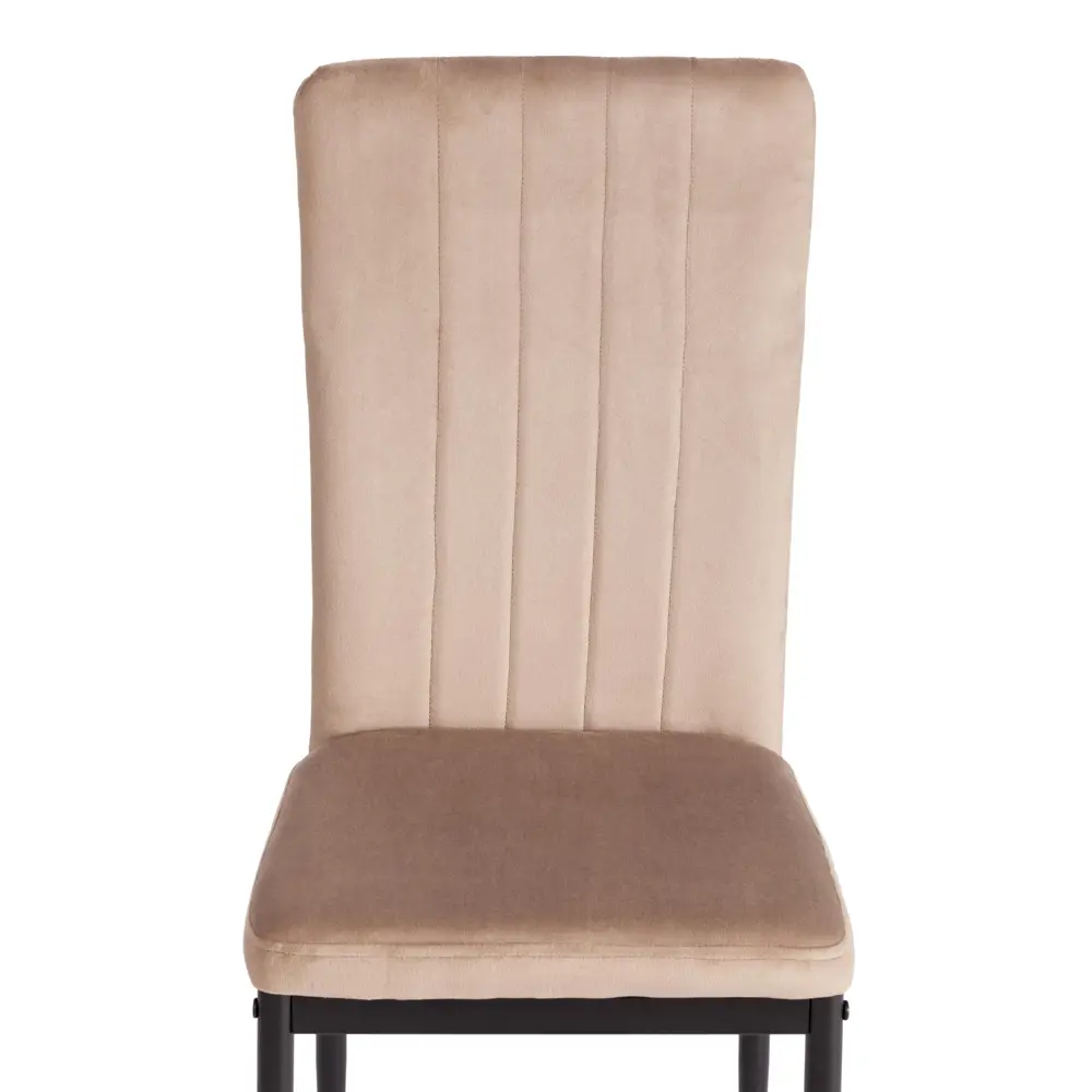 Фото 6 Комплект кухонных стульев 4 шт Tetchair Verter 47x97x41 см вельвет цвет бежевый