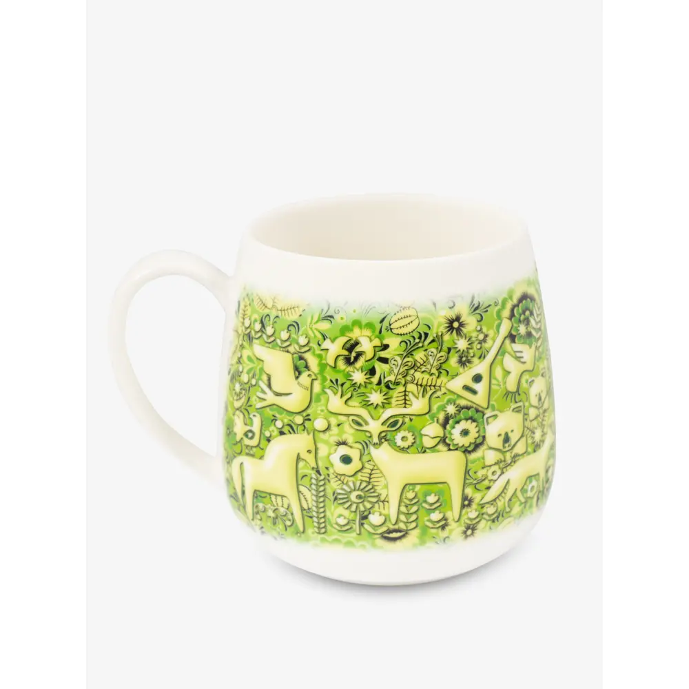 Фото 3 Кружка 525 мл Великоросс Летний лес фарфор