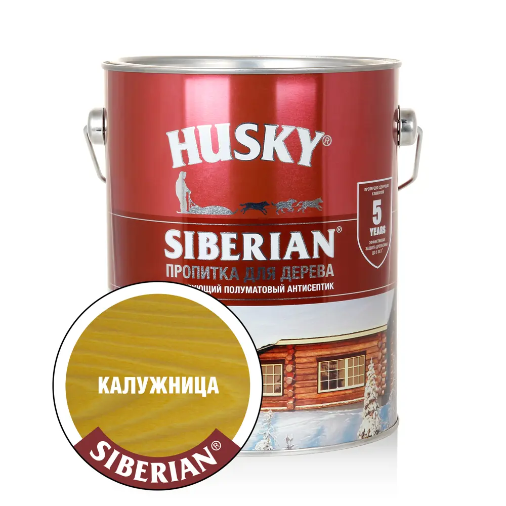 Фото Антисептик HUSKY 28817 полуматовый сосна 2.7 л Фото Антисептик HUSKY 28817 полуматовый сосна 2.7 л