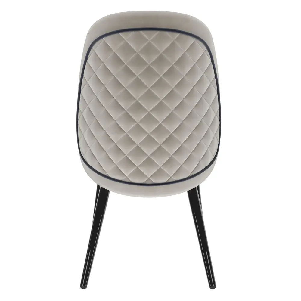 Фото 5 Стул Milavio Фаберже 27/31ч 46x85x58 см текстиль цвет светло-серый Фото 5 Стул Milavio Фаберже 27/31ч 46x85x58 см текстиль цвет светло-серый