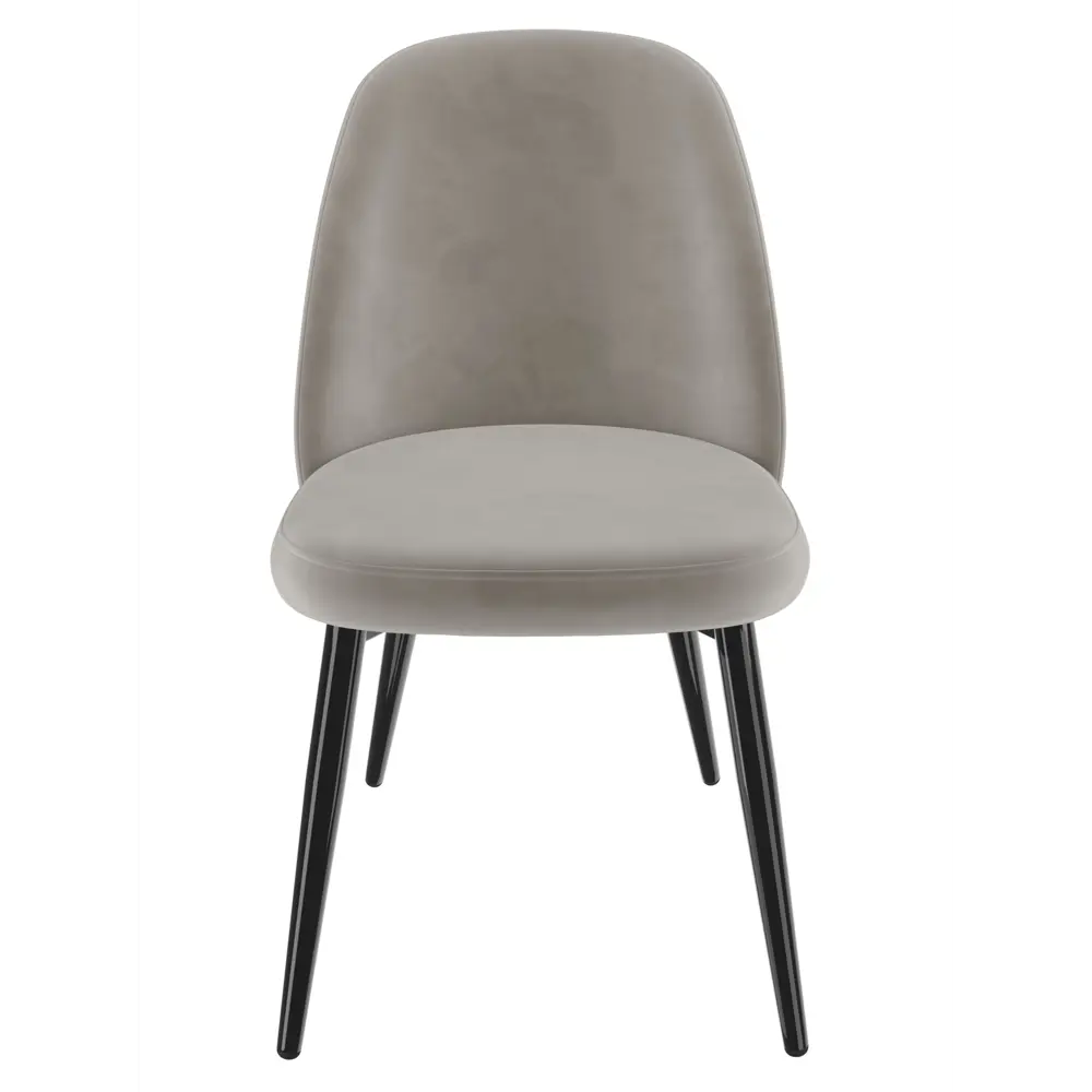 Фото 2 Стул Milavio Фаберже 27/31ч 46x85x58 см текстиль цвет светло-серый Фото 2 Стул Milavio Фаберже 27/31ч 46x85x58 см текстиль цвет светло-серый