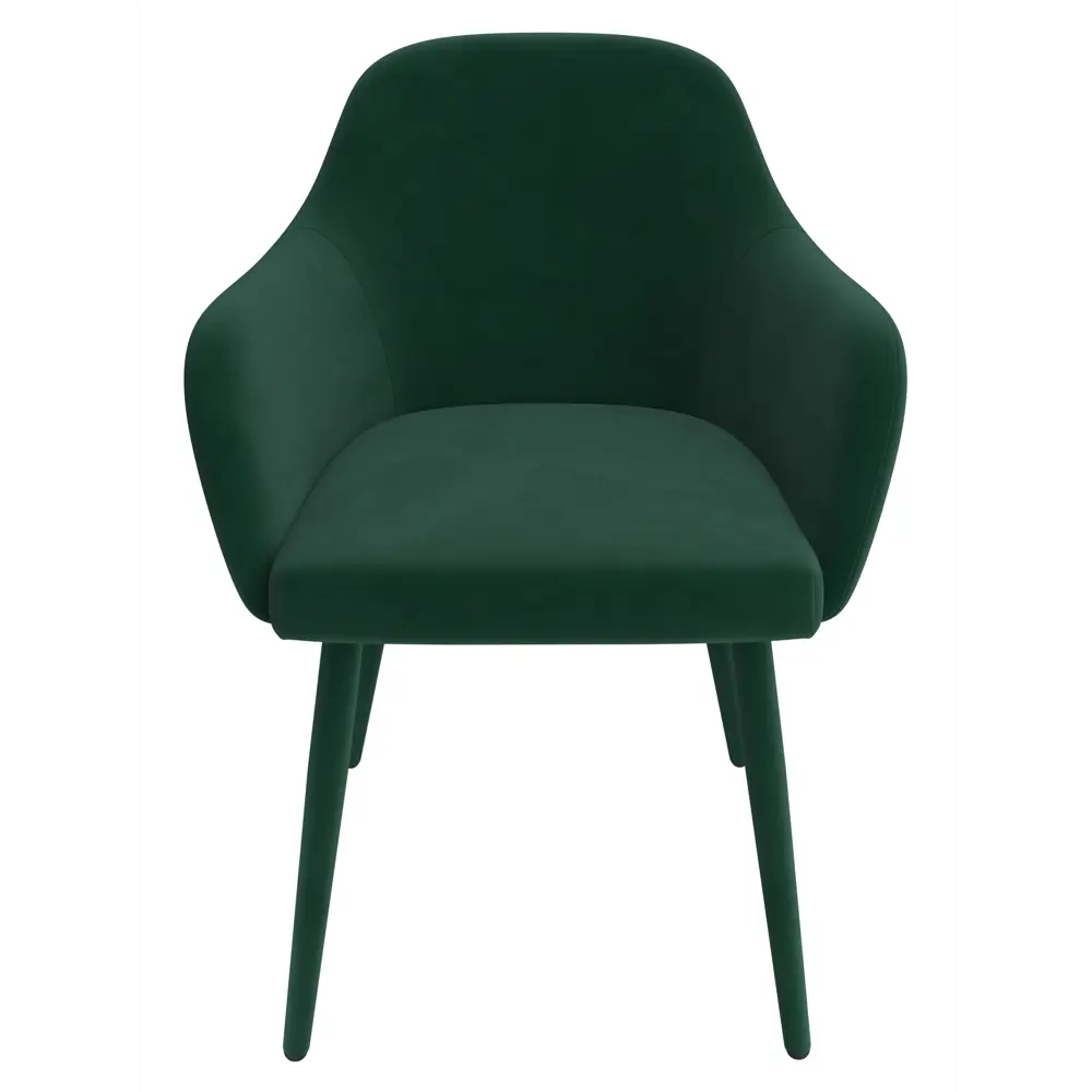 Фото 2 Стул Milavio ВенецияMR-32 57x85x58 см велюр цвет зеленый