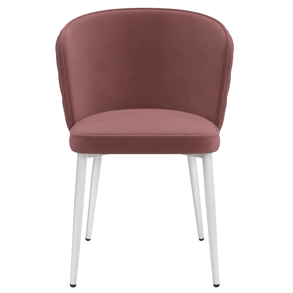 Фото Стул для кухни обеденный Milavio Y801-V Seat Orange Box 57x83x49 см велюр цвет красный Фото Стул для кухни обеденный Milavio Y801-V Seat Orange Box 57x83x49 см велюр цвет красный