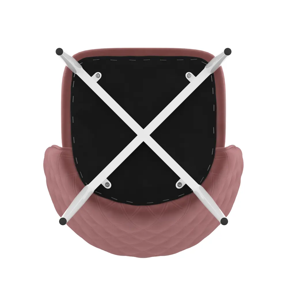 Фото 5 Стул для кухни обеденный Milavio Y801-V Seat Orange Box 57x83x49 см велюр цвет красный Фото 5 Стул для кухни обеденный Milavio Y801-V Seat Orange Box 57x83x49 см велюр цвет красный