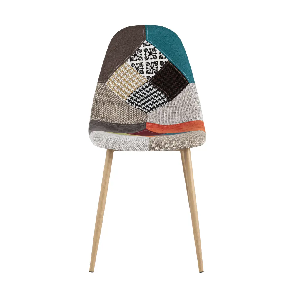 Фото 2 Стул кухонный Стул груп Валенсия 87x51.5x43 см рогожка цвет мультиколор DC-93025-L1 patchwork Фото 2 Стул кухонный Стул груп Валенсия 87x51.5x43 см рогожка цвет мультиколор DC-93025-L1 patchwork