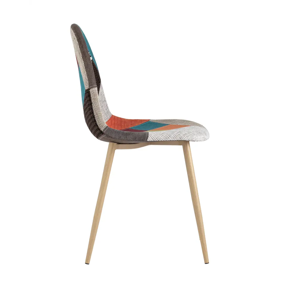 Фото 3 Стул кухонный Стул груп Валенсия 87x51.5x43 см рогожка цвет мультиколор DC-93025-L1 patchwork Фото 3 Стул кухонный Стул груп Валенсия 87x51.5x43 см рогожка цвет мультиколор DC-93025-L1 patchwork