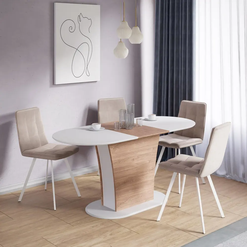 Фото 2 Стул Bohemia home SOFT 43x88x45 см металл цвет молочный 2 Фото 2 Стул Bohemia home SOFT 43x88x45 см металл цвет молочный 2