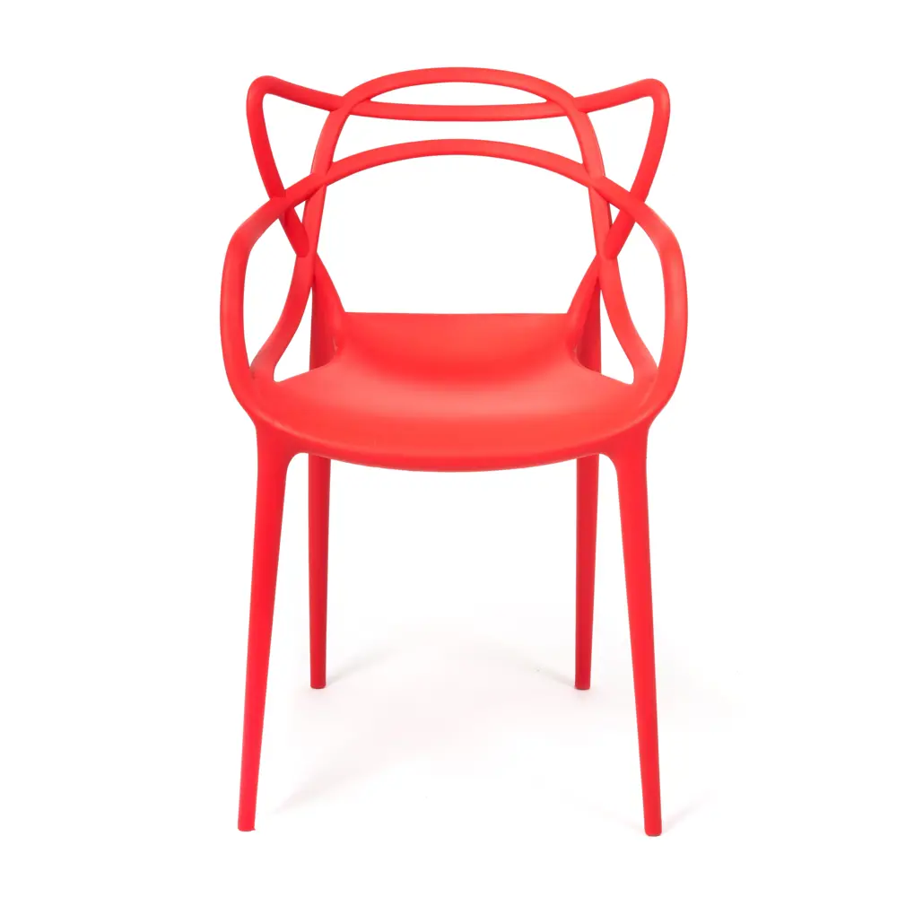 Фото 3 Кухонный стул Tetchair Cat chair (mod. 028) 84x56x54 см пластик цвет красный