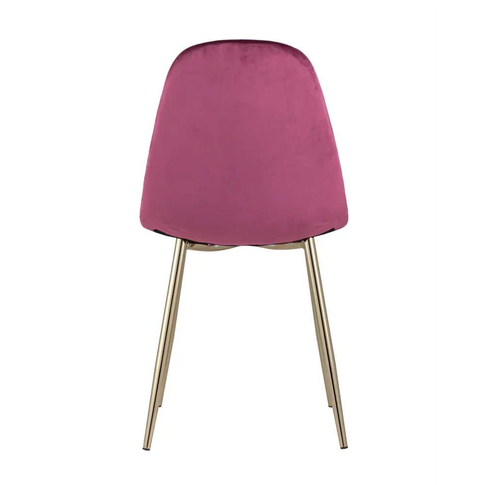 Фото 6 Кухонный стул Stool Group Валенсия 87x52x45 см велюр цвет бордовый 4 шт Фото 6 Кухонный стул Stool Group Валенсия 87x52x45 см велюр цвет бордовый 4 шт